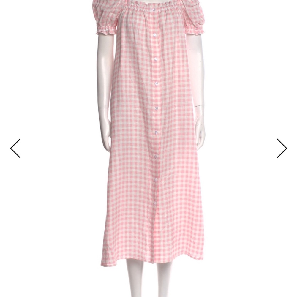 Sleeper Pink Gingham Dress